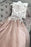 A Line Bateau Long Sleeves Floor Length Prom with Appliques Charming Formal Dress - Prom Dresses