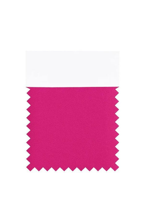 Bridelily Chiffon Swatch with 34 Colors - Fuchsia - Swatches