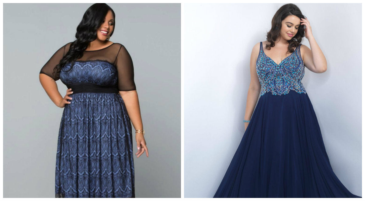 Trendy Plus Size Cheap Prom Dresses For Curvy Girls - Bridelily