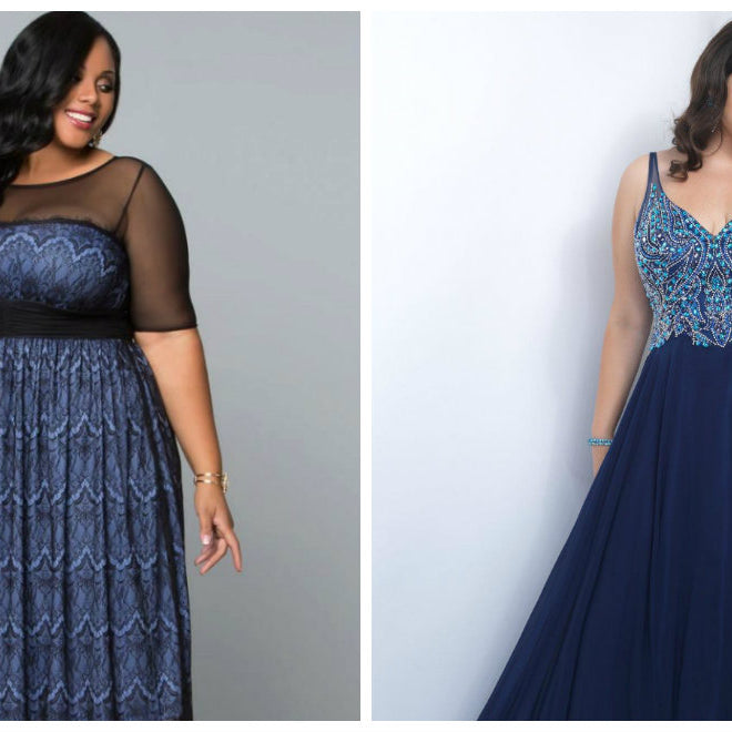 Trendy Plus Size Cheap Prom Dresses For Curvy Girls - Bridelily