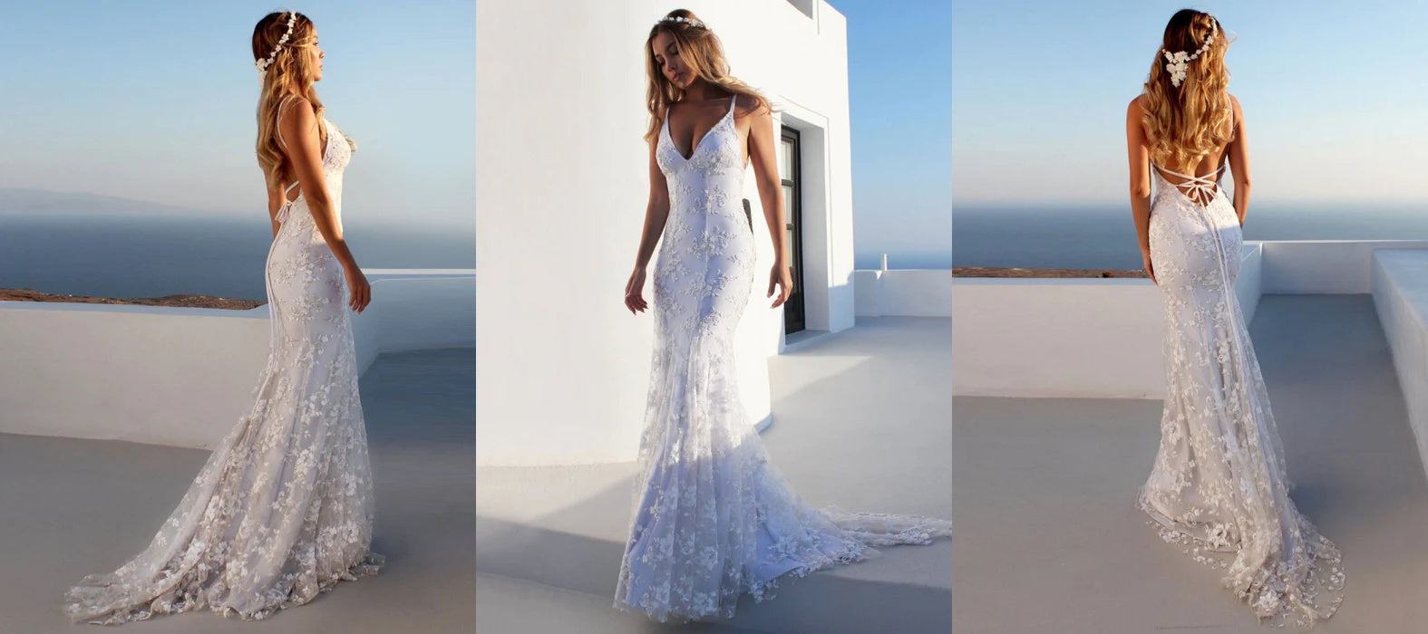 What style of wedding dress is suitable for the beach?