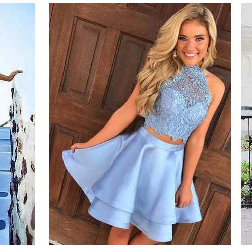Six Popular Lace Prom Dresses for Christmas Party with Affordable Price