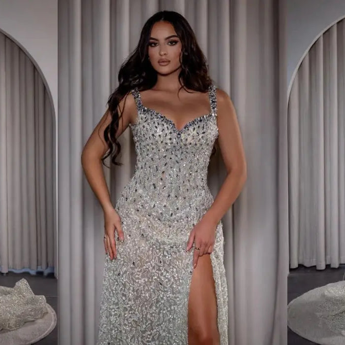 Analysis of the Charm of Bridelily Sequined Evening Gowns