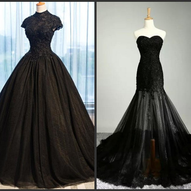 Bridelily Released A Great Range Of Black Wedding Dresses