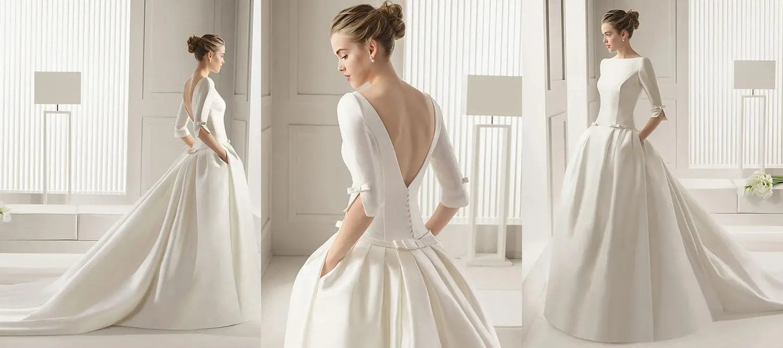 A-line wedding dress comprehensive analysis: Bridelily take you into the dream of elegant wedding