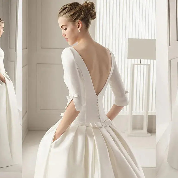 A-line wedding dress comprehensive analysis: Bridelily take you into the dream of elegant wedding