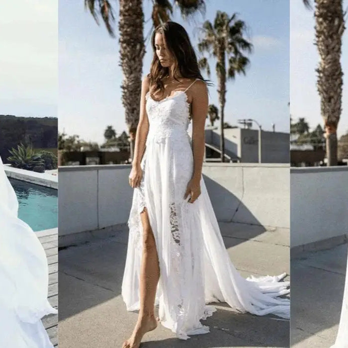 Unveiling the Charm of the Sweetheart Collar wedding Dress Bridelily brand makes you the most beautiful bride