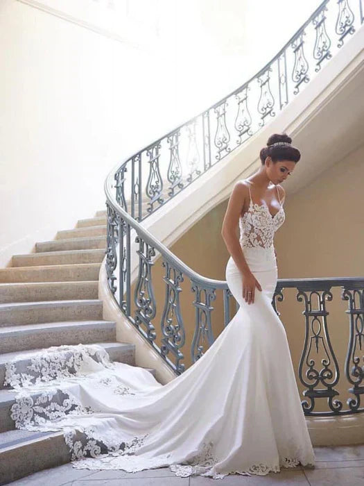 Unveiling the dreamy mermaid wedding dress Bridelily creates the perfect wedding look