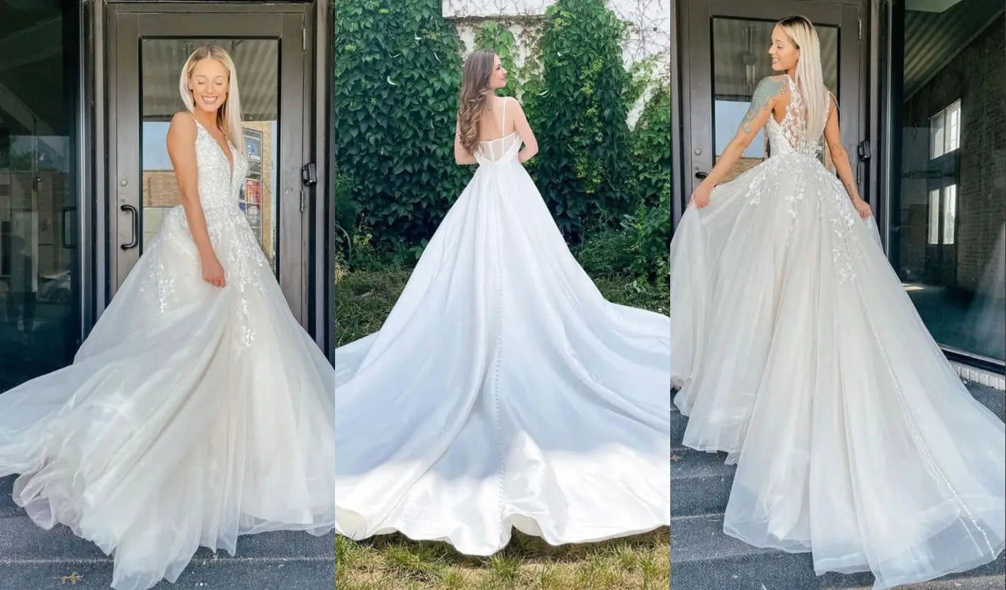 Wedding dress train: The dreamy tail at a wedding