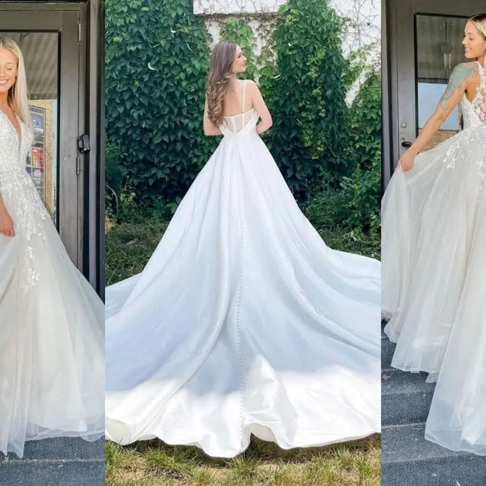 Wedding dress train: The dreamy tail at a wedding