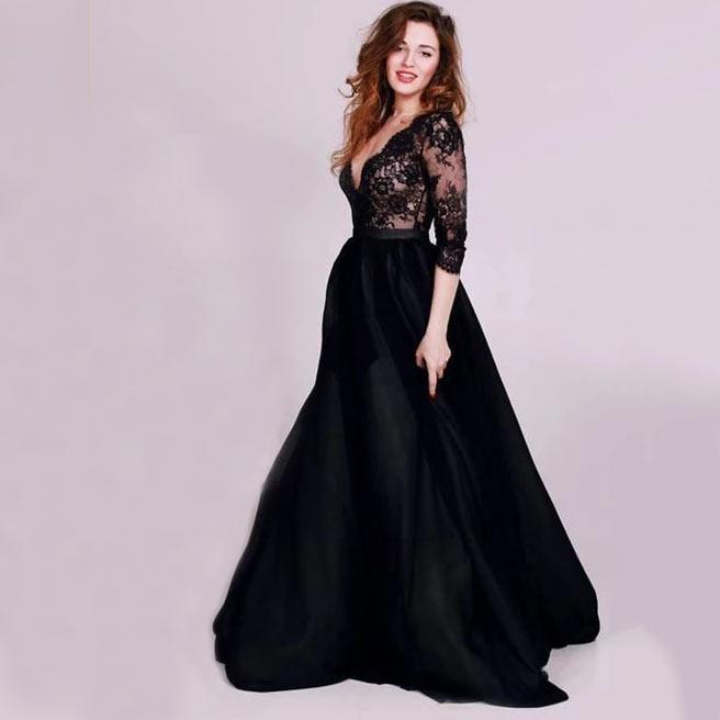 Cheap Prom Dresses 2020 | Long Black Prom Dresses 2020 - Bridelily