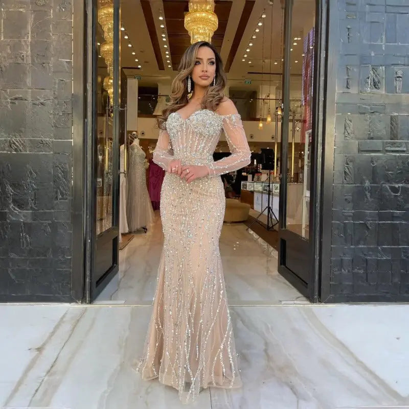 off-the-shoulder-beadings-mermaid-prom-dress-bridelily