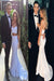 2 Pieces Sweetheart Neck Mermaid White Long Prom White Formal Evening - Dress
