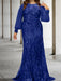 Sequined Mother of the Bride Sheath or Column Gowns