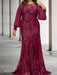 Sequined Mother of the Bride Sheath or Column Gowns