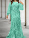 Sequined Mother of the Bride Sheath or Column Gowns