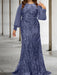 Sequined Mother of the Bride Sheath or Column Gowns