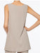 Ankle-Length Mother of the Bride Pantsuits with Jacket in Chiffon Round Neck and 3/4 Sleeves