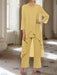 Ankle-Length Mother of the Bride Pantsuits with Jacket in Chiffon Round Neck and 3/4 Sleeves