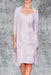Lilac 3/4 Sleeves Knee Length Ruffle Chiffon Mother of the Bride Outfits with Lace - Prom Dresses