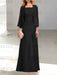 2 A-Line/Princess Scoop Mother of the Bride Dresses with Pleated & Lace Appliques Floor-Length
