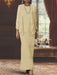 Floor-Length Scoop Neck Sheath Dress with Long Sleeves and Jacket for the Mother of the Bride
