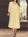 Champagne V-Neck Long-Sleeve Tea-Length Plus Size Mother of the Bride Dress with Jacket and Sequins