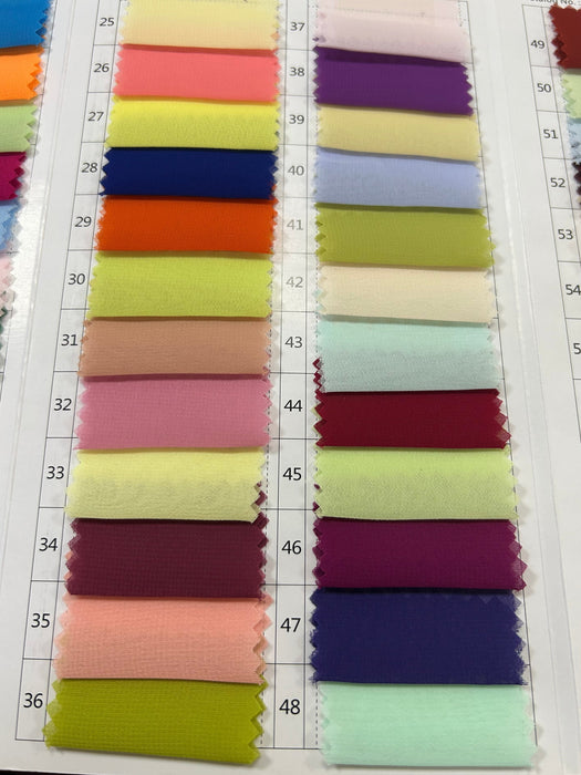 Bridelily Chiffon Swatch