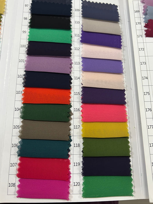 Bridelily Chiffon Swatch
