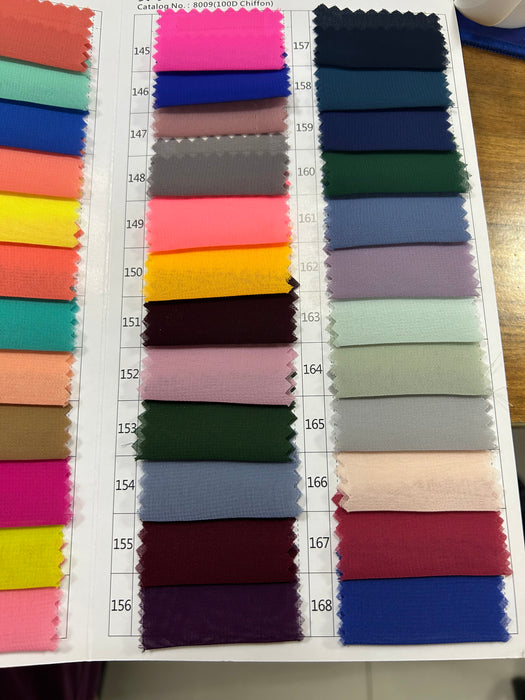 Bridelily Chiffon Swatch