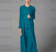 Long-Sleeve Chiffon Mother of the Bride Pantsuit with Jacket and Sequins
