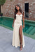 Ivory Sweetheart Satin Prom Dress Mermaid with Front Split