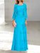 2 A-Line/Princess Scoop Mother of the Bride Dresses with Pleated & Lace Appliques Floor-Length