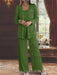 Sequined Chiffon Pantsuits for the Mother of the Bride with Jacket