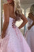 Strapless Satin Prom Dress A-Line Evening Dress with Beadings