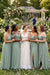 Pleated Corset Off-the-Shoulder Chiffon Bridesmaid Dress