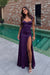 Regency Sweetheart Satin Prom Dress Mermaid with Front Split