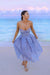 Sweetheart Tulle Aline Prom Dress Sleeveless Lace Corset Party Dress Short