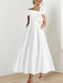 Off-the-Shoulder Sleeveless A-Line Princess Ankle-Length Mother of the Bride Dress with Bow(s)