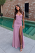 Wisteria Sweetheart Satin Prom Dress Mermaid with Front Split