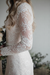A Line Long Sleeve Lace Vintage Wedding Dress - Wedding Dresses