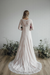A Line Long Sleeve Lace Vintage Wedding Dress - Wedding Dresses