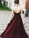 A-Line/Princess Halter Sleeveless Floor-Length Applique Elastic Woven Satin Dresses - Prom Dresses