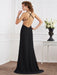 A-Line/Princess Halter Sleeveless Long Chiffon Dresses - Prom Dresses