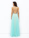 A-line/Princess Jewel Beading Sleeveless Long Chiffon Dresses - Prom Dresses
