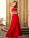 A-line/Princess Scoop Beading Sleeveless Floor-length Chiffon Dresses - Prom Dresses