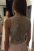 A-Line/Princess Scoop Sleeveless Chiffon Crystal Floor-Length Dresses - Prom Dresses