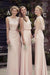 A-line/Princess Sexy Chiffon Bridesmaid Dresses Long Prom Dress - Prom Dresses
