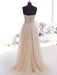A-Line/Princess Sweetheart Tulle Sleeveless Sweep/Brush Train Dresses - Prom Dresses