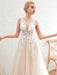 Wedding Dress 2021 V Neck Sleeveless A Line Tulle Bridal Gowns With Train